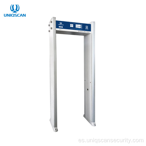 puerta para detector de metales arqueada de UNIQSCAN